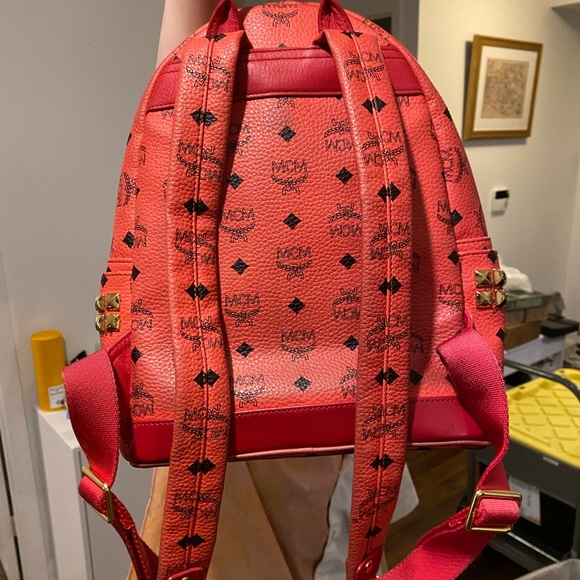 MCM mini watermelon red backpack - Picture 3 of 5